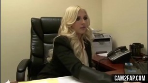 Blonde Secretary Free Anal Porn Video