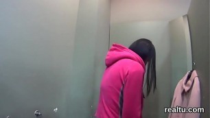 Exceptional czech kitten gets tempted in the mall and nailed in pov