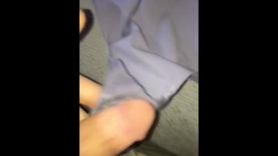 Cumming on Gfs Moms Thong