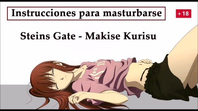 JOI Hentai En Español Con Kurisu De Steins Gate, un Experimento Especial.
