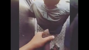 Indian Boy Exibitionist in Train