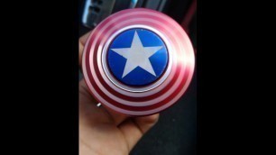 Spinner De Capitán América