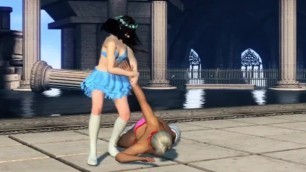 Virtua Fighter 5 FS Aoi Abuses Vanessa (ryona)