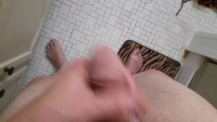 Shooting B4 Shower.., Masturbating