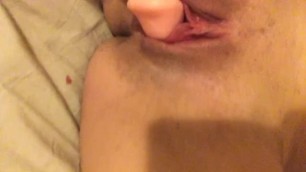 Can’t Fit 10 Inches in Tight Pussy after Cumming