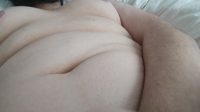 Fat Chub Boy Fucks his own Belly