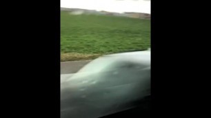 Sexy Orgasm on Public Bus Gets Driver Wet!
