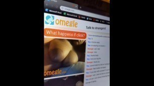 Big Tit Slut wants my Cum on Omegle (NO AUDIO)