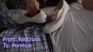 Jerked off by her Keds for Pornhub