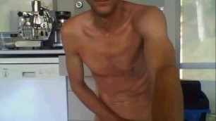 Aussie Tan Daddy Jerkoff on Cam