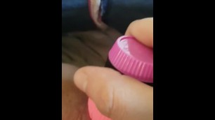 Wife with Dildo while Husband at Work