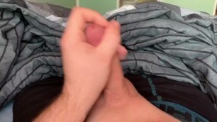 Stroking my Hard Cock for you as I Moan