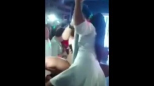 Stripper Pees on Girl from Audience