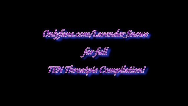 THROATPIE COMPILATION 24 - Best Sloppy 69 Deepthroat Blowjob Swallow Videos 2021
